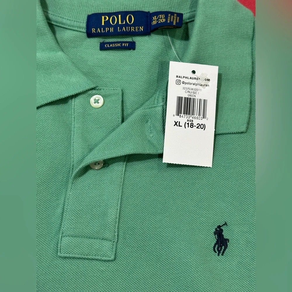 Ralph Lauren. Classic Fit. Green Polo Shirt